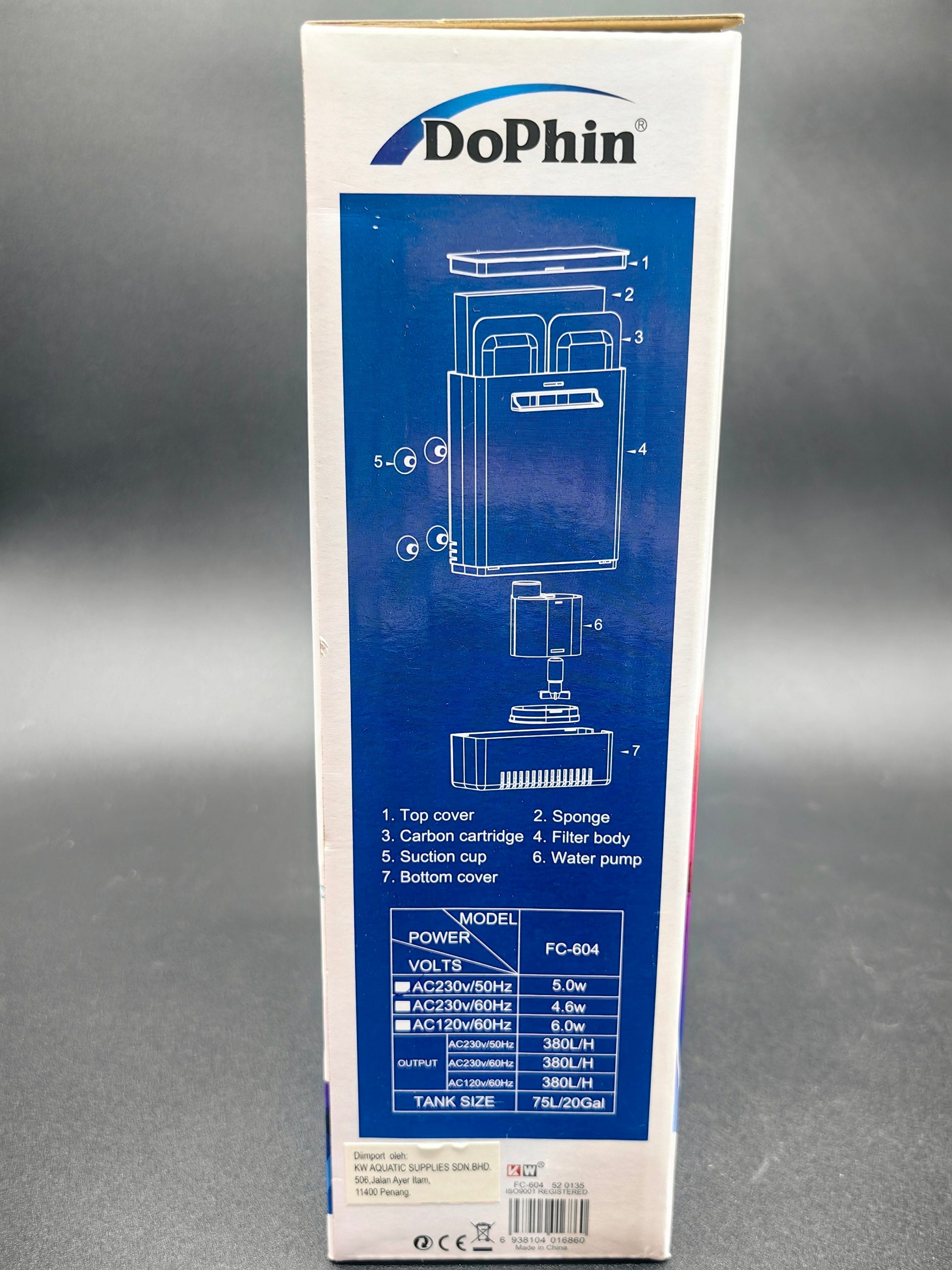 KW DoPhin Internal Filter