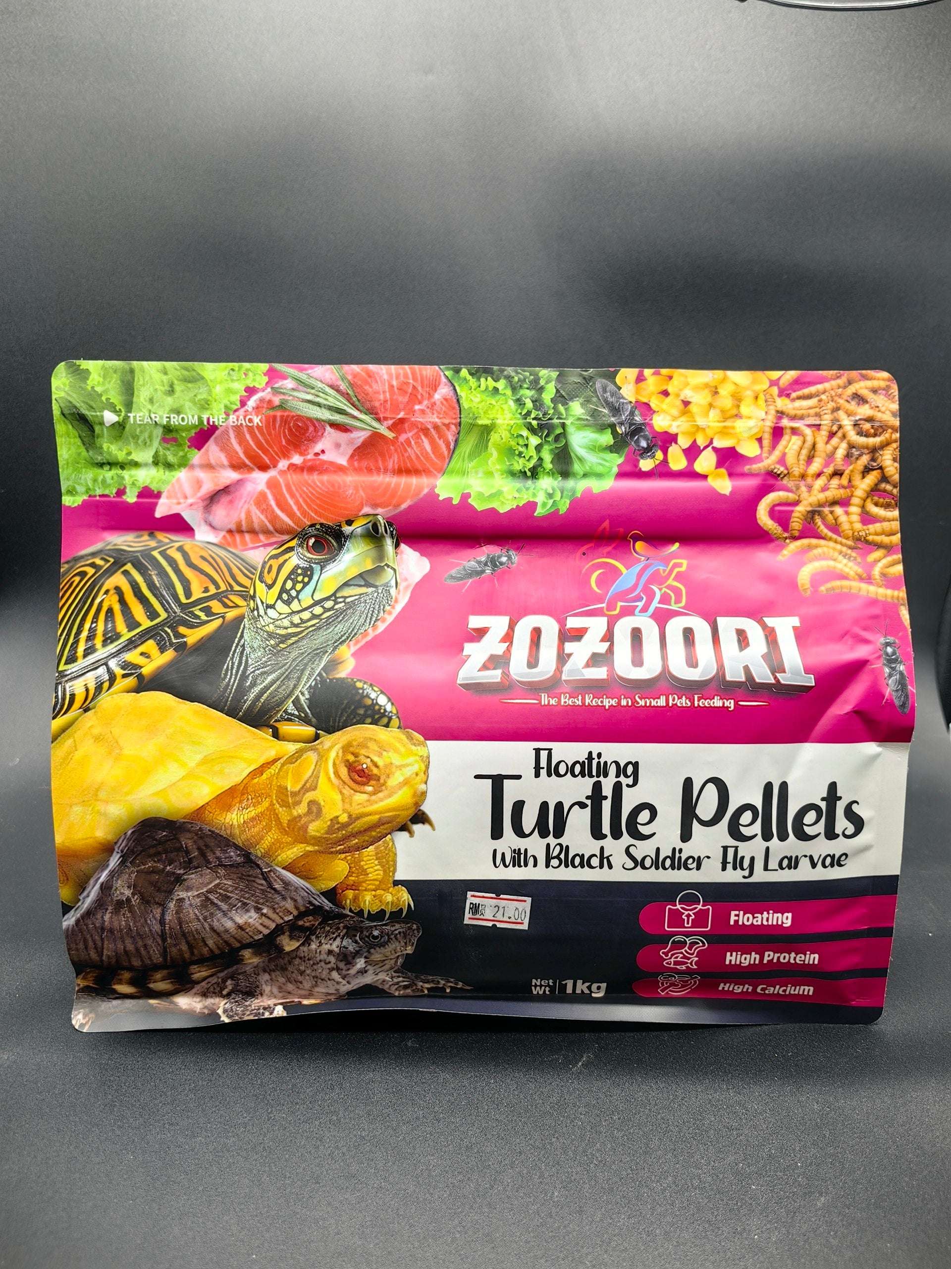 ZOZOORI Turtle Pellets